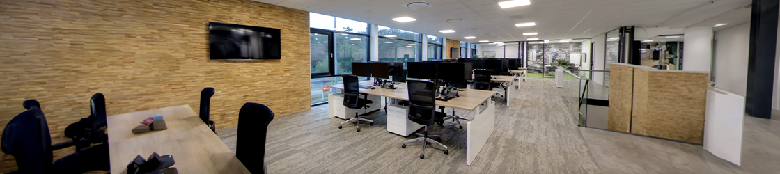 Belüftung für das Büro