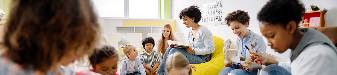 Belüftung bei der Kinderbetreuung