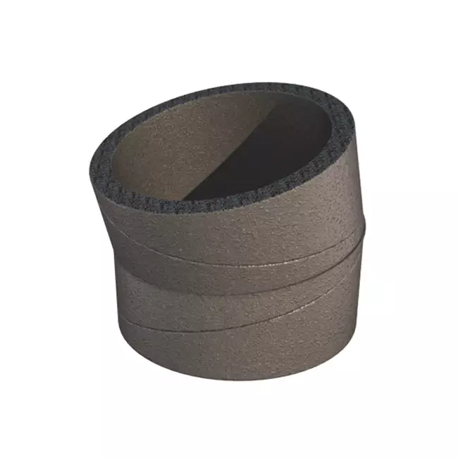 Ubbink Aerfoam 15-Grad-Biegung 160 mm