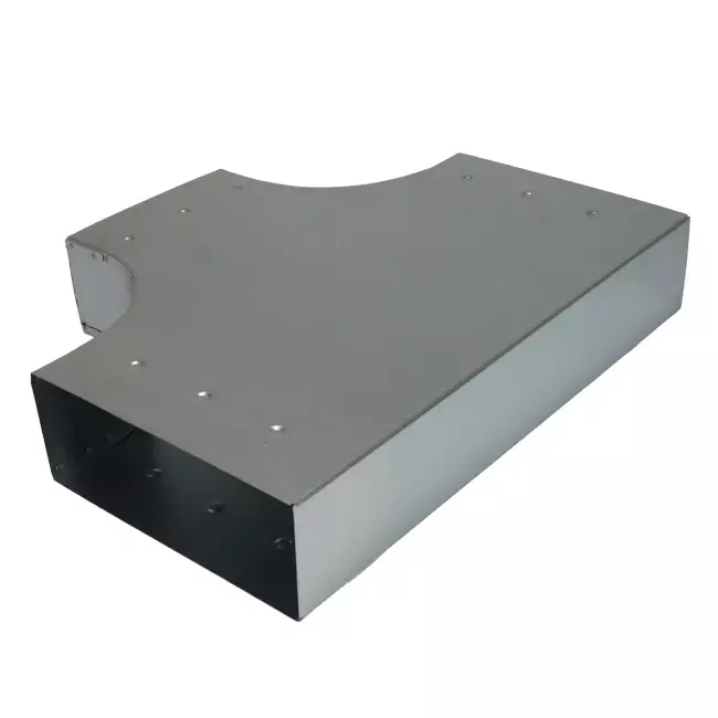 T-Stück 90 Grad 170x80 mm - 170x80 mm für Rohrleitungen