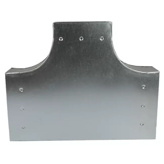 T-Stück 90 Grad 170x80 mm - 170x80 mm für Rohrleitungen