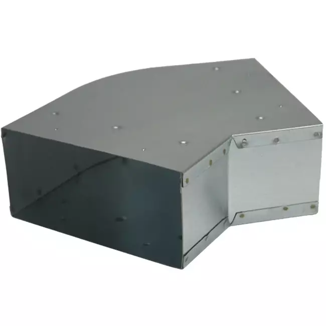 Biegung 45 Grad 170x80 mm horizontal für Kanalisation