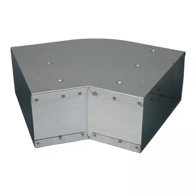 Biegung 45 Grad 170x80 mm horizontal für Kanalisation