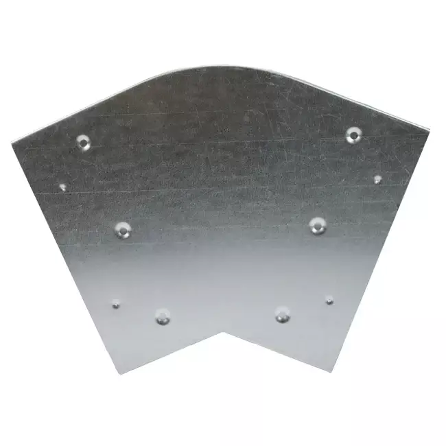 Biegung 45 Grad 170x80 mm horizontal für Kanalisation