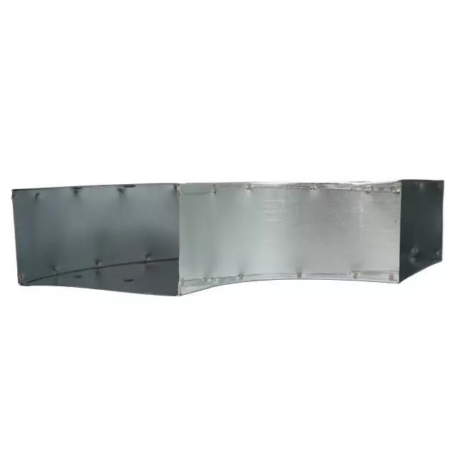 Biegung 90 Grad 170x80 mm waagerecht für Kanalisation