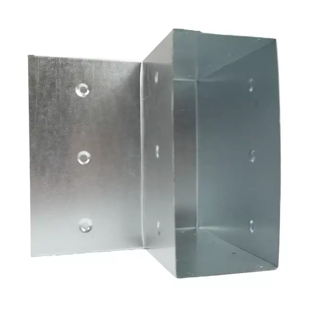 Biegung 90 Grad 170x80 mm vertikal für Gießrinne