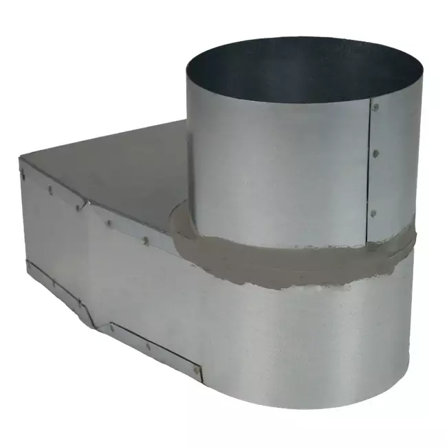 Schieferwinkel 170x80 mm bis Durchmesser 125 mm für Rohrleitungen