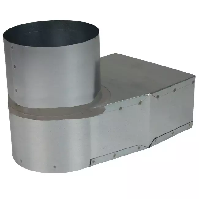 Schieferwinkel 170x80 mm bis Durchmesser 125 mm für Rohrleitungen