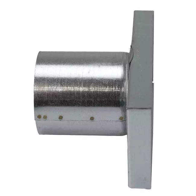 Deckel 170x80 mm mit Anschlussdurchmesser 80 mm für Abgasrohr