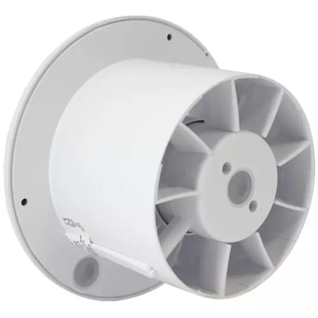 Badlüfter Ø120mm rund - weiß - aRid 120 BB