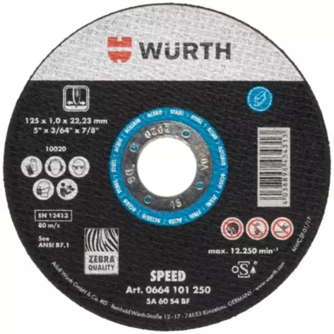 Trennscheibe 125 mm