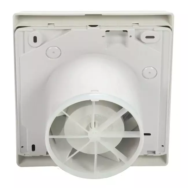 Itho Daalderop Badlüfter Ø 100 mm- weiß mit Timer BTV-N201 T