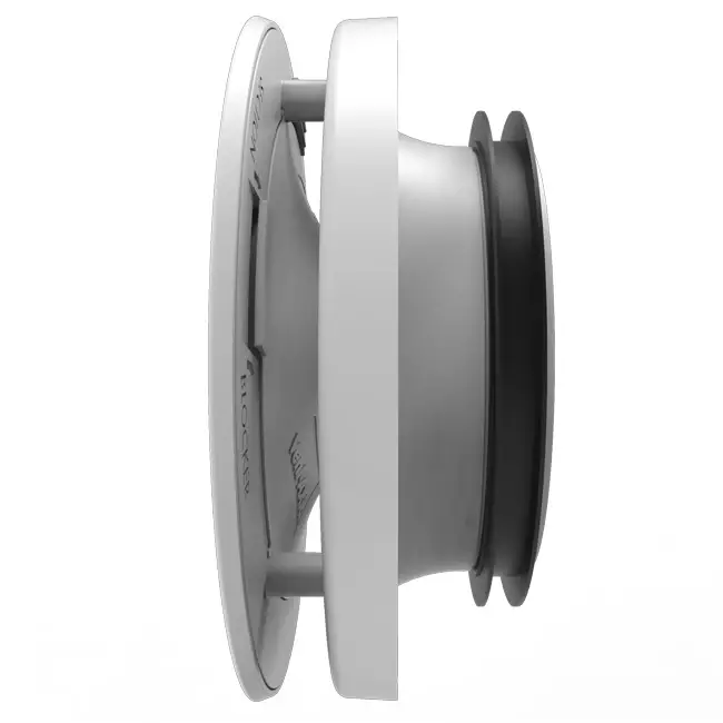 Vent-Axia Uniflexplus RV 100 mm verstellbares Zu- und Ablaufventil - weiß