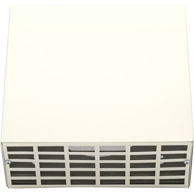 Abdeckung HRU Wall Ø150 - RAL9010