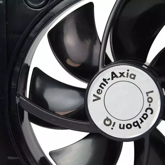 Vent-Axia Badlüfter Lo-Carbon iQ SCHWARZ 100-125mm