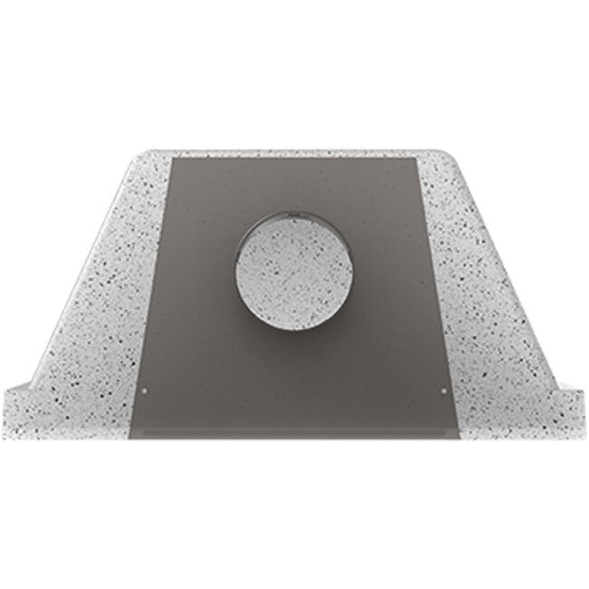EPS Plenum isoliert 590x590 Ø 160mm