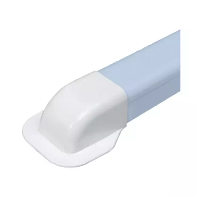 Climaplus Klimakanal Wandkappe 90x65mm RAL 9010 WEISS