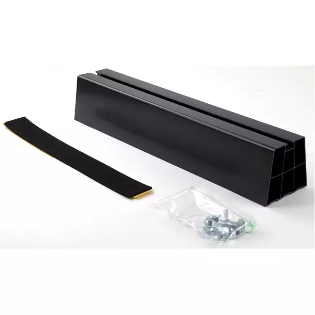Montageschiene Außeneinheit aus Hart-PVC, Länge 450 mm