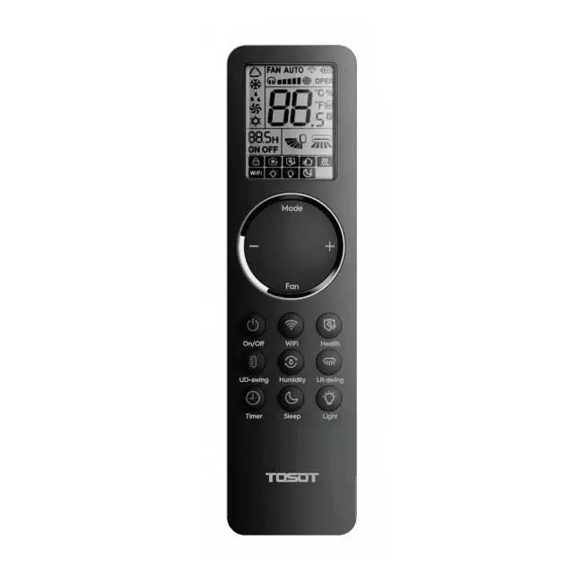 TOSOT CLIVIA by GREE Klimaanlage Innengerät schwarzes Design 5,3 kW R32