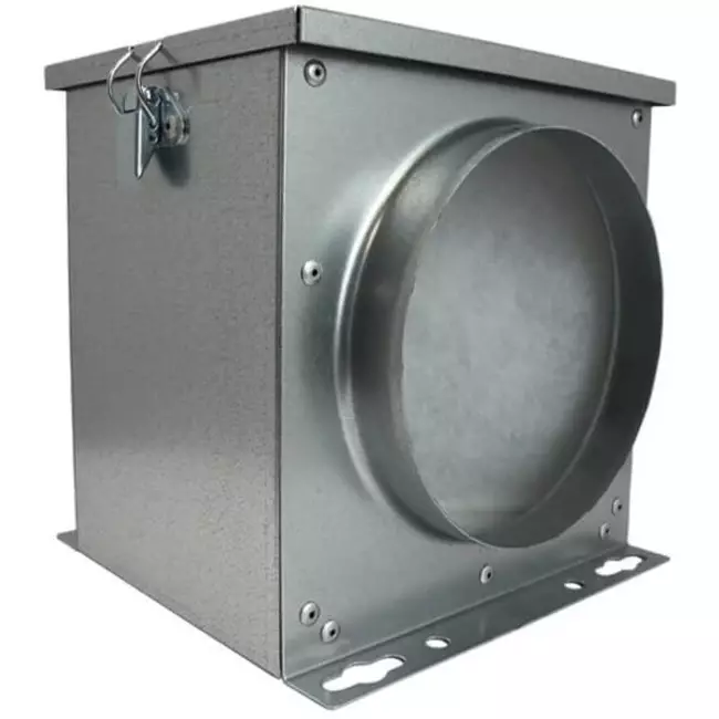 Ruck Luftfilterbox mit Vlies Ø 125 - FV 125