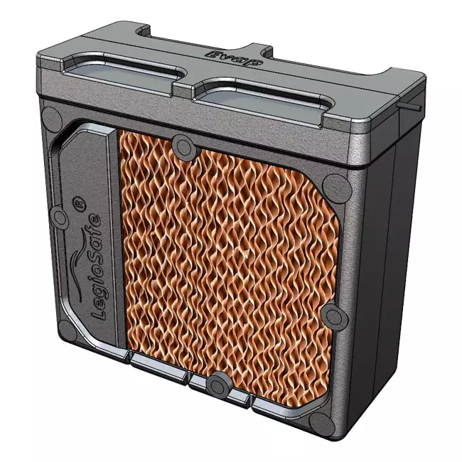 HomEvap Ersatz-Luftbefeuchterpatrone - Matrix- und Legionellenfilter