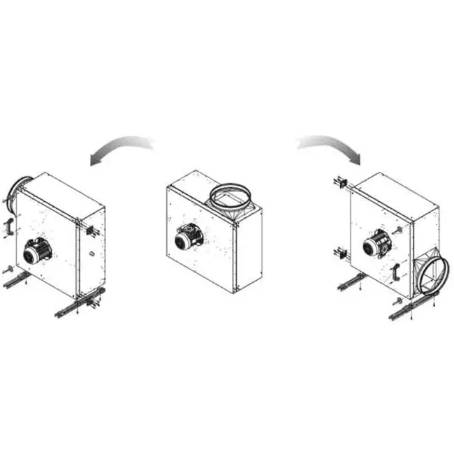 Kastenventilator mit frequenzgesteuerter - MPS 250 D2 40