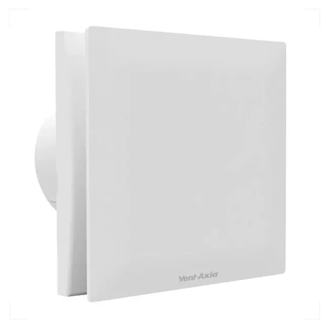 Geräuschloser badlüfter mit timer und Feuchtigkeitssensor Mute Ø 100 mm - Vent Axia Mute 100 HTN