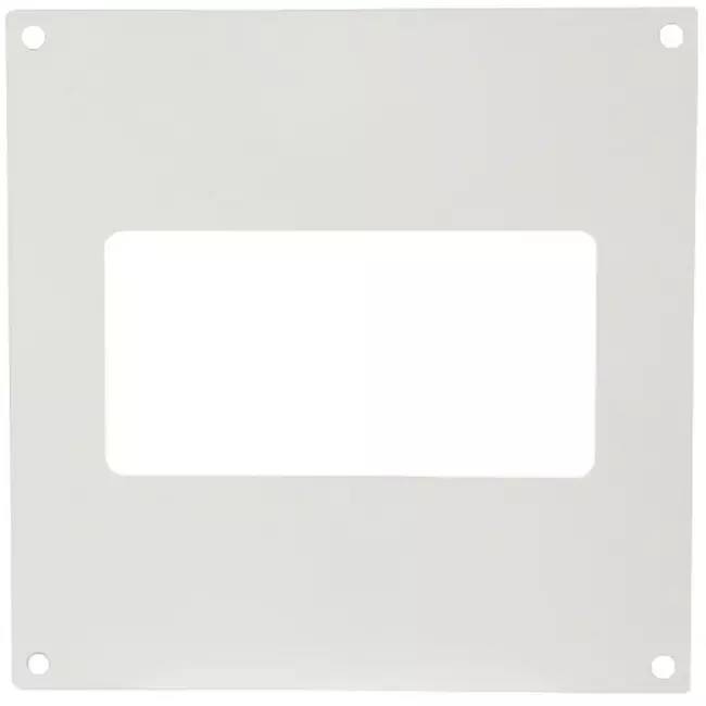 Rechteckige Wandplatte Kunststoff 110x55 KF