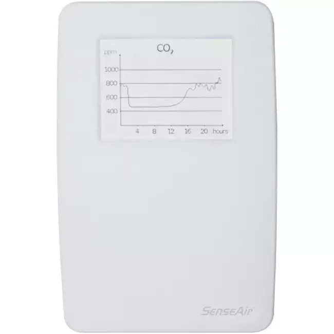 Sensair tSense CO2-Messgerät - Temperatur und Luftfeuchtigkeit - 0-10V Ausganssignal
