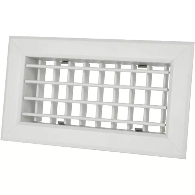 Uniflexplus Gitter mit einstellbaren Lamellen 200x100 für Wandkollektor