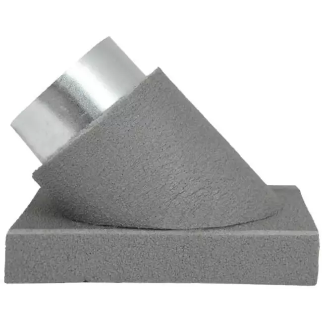 Thermoduct 90 degree branch 80 mm