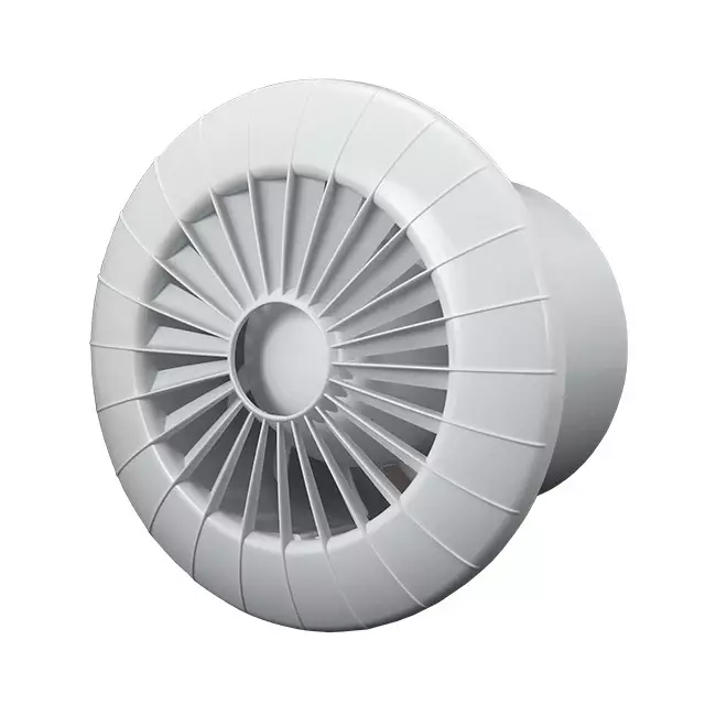 Badventilator Ø 100 mm weiß - aRid 100 BB HS
