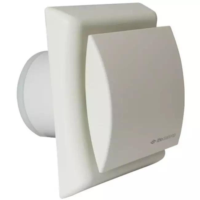 Itho Daalderop Badlüfter Ø 100 mm- weiß mit Feuchtigkeitssensor BTV-N202 H