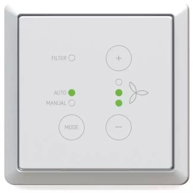 Zehnder ComfoSwitch C67 Aufbau-Montage (ComfoAir Q)