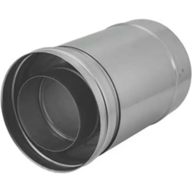 Konzentrischer Durchmesser 80 - 125 mm Gleitstück I316L/I304 (D0,5/0,5) (inkl. Dichtungsgummi Innenrohr)