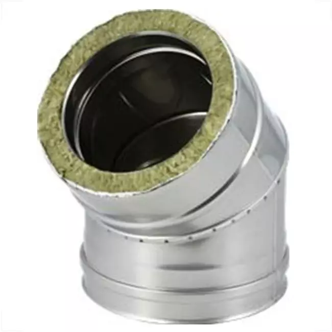 DW Durchmesser 180 mm (180/230) Biegung 45 gr I316L/I304 (D0,5/0,6)