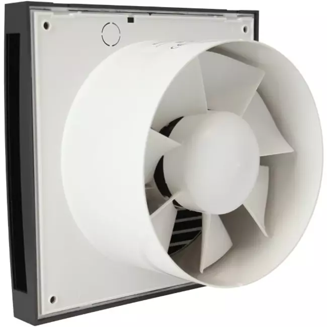 Badlüfter Ø 100 mm Anthrazit mit timer - Design EET100TA