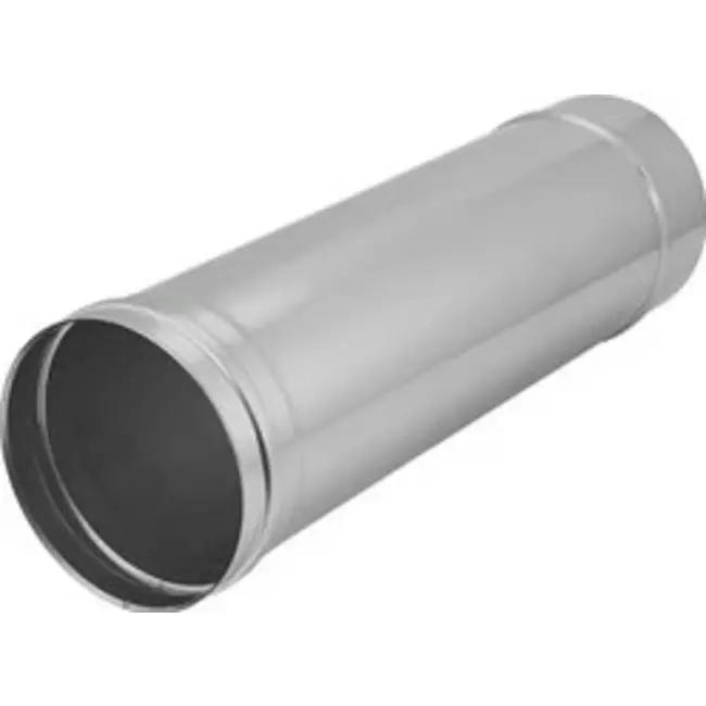 Abgasrohre Ø 550 mm Edelstahl einwandig - L = 1000 mm