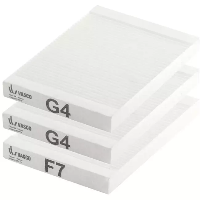 Vasco DX WRG Filterset G4/G4/F7