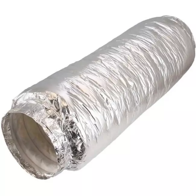Flexibler Schalldämpfer aus Vliesstoff 125 mm - 1 m