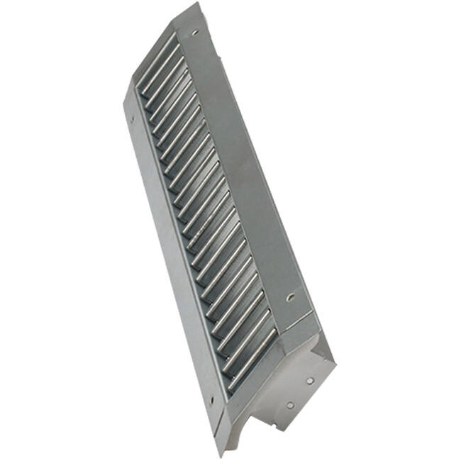 Rohrgitter einzeln verstellbar 225x75 mm für Wickelfalzrohre 160 bis 400 mm - DGS-SB225x75