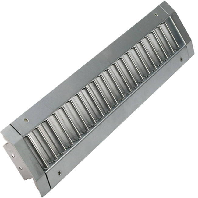 Rohrgitter einzeln verstellbar 225x75 mm für Wickelfalzrohre 160 bis 400 mm - DGS-SB225x75