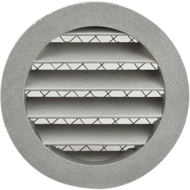 Wandauslass 100 mm Außenluft Aluminium - EL-A-RLP100