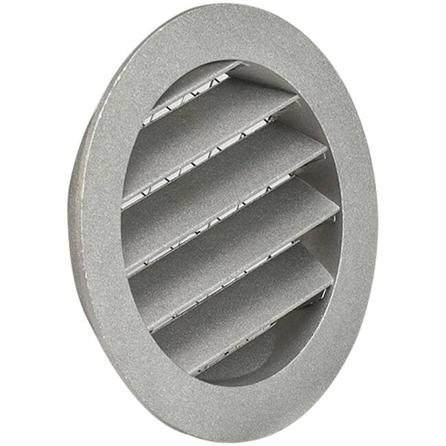 Wandauslass 100 mm Außenluft Aluminium - EL-A-RLP100