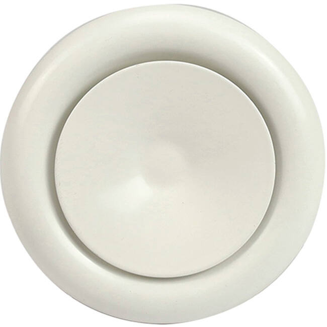 Belüftungsventil 100 mm Metall - S-DVS100 RAL9010