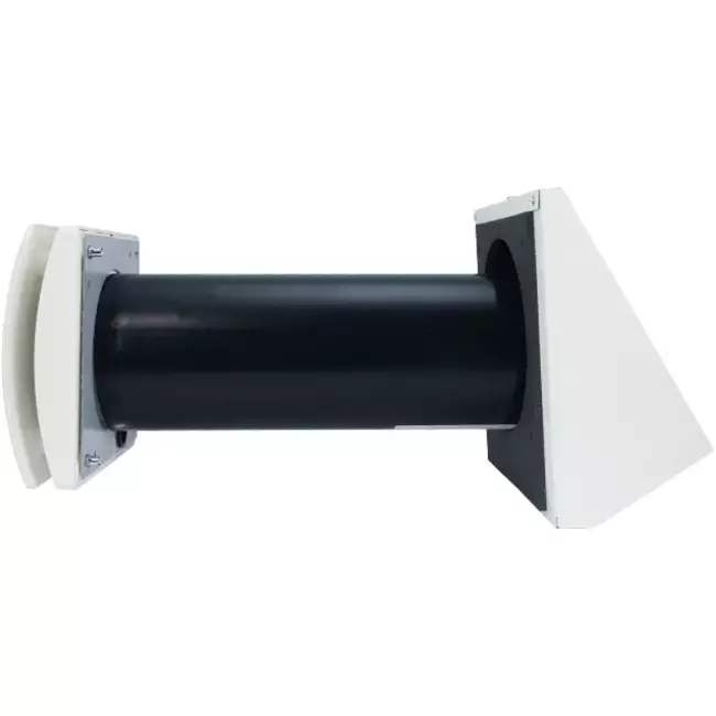 Dezentrale WRG-Lüftungsanlage HRU Wand Ø150 mit 60 m³/h - HRU-WALL-150-60-PEG