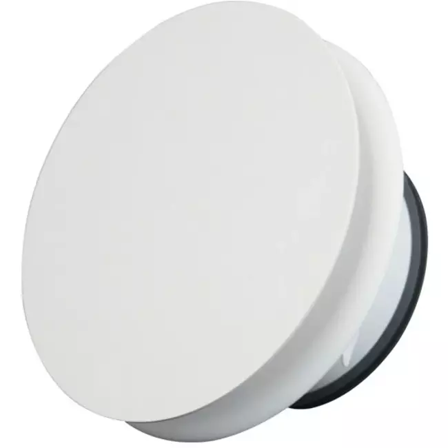 Imaginair RLV Ø 125 mm Ventil Montagefedern und Montagering - Weiß