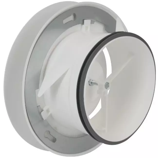 Imaginair RLV Ø 125 mm Ventil Montagefedern und Montagering - Weiß