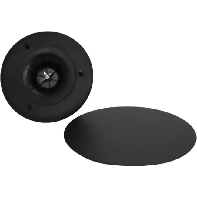 Imaginair RLV Ventil groß Ø 125 mm Montagefedern und Montagering -  Ø 125 mm - Schwarz
