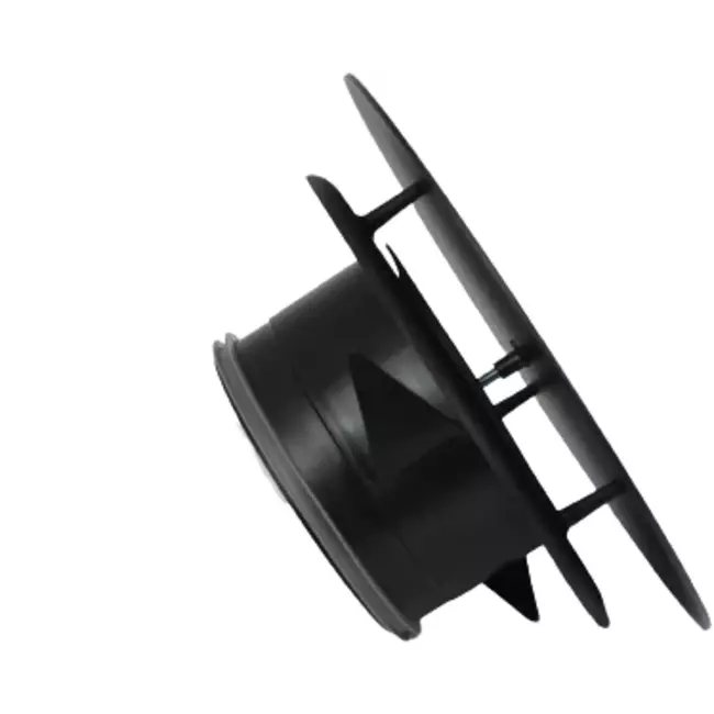 Imaginair RLV Ventil groß Ø 125 mm Montagefedern und Montagering -  Ø 125 mm - Schwarz